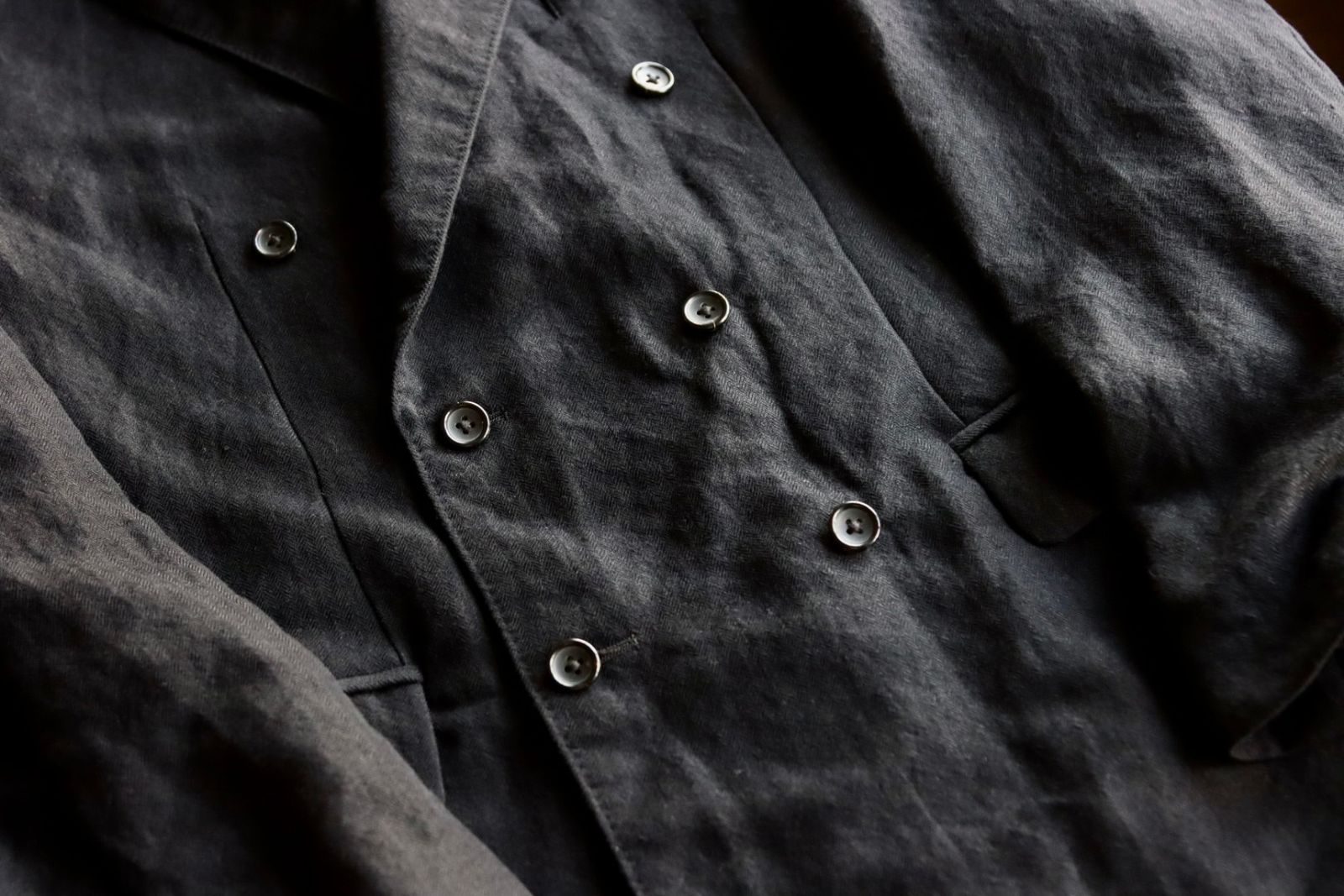 アプレッセ23SSジャケット Double Breasted Jacket(23SAP-01-11M)NAVY