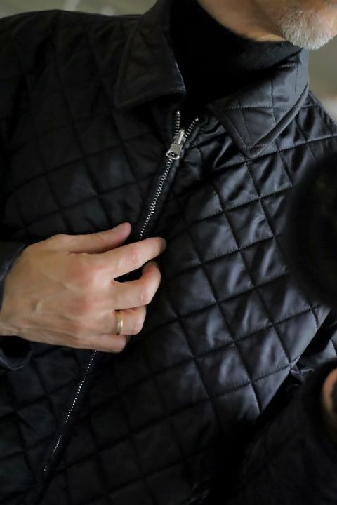 COMME des GARCONS HOMME 26FW リバーシブルキルティングジャケット"BLACK"スタイル