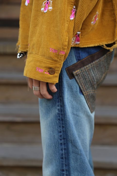 doublet VETNAM EMBROIDERY COURDUROY JACKET"YELLOW"Style.2020.9.15..