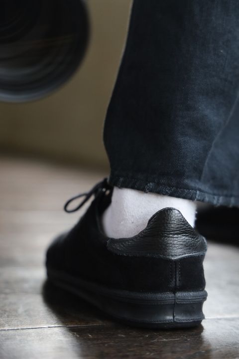 Graphpaper 25SS REPRODUCTION OF FOUND For GP RUSSIAN MILITARY TRAINER"BLACK"スタイル