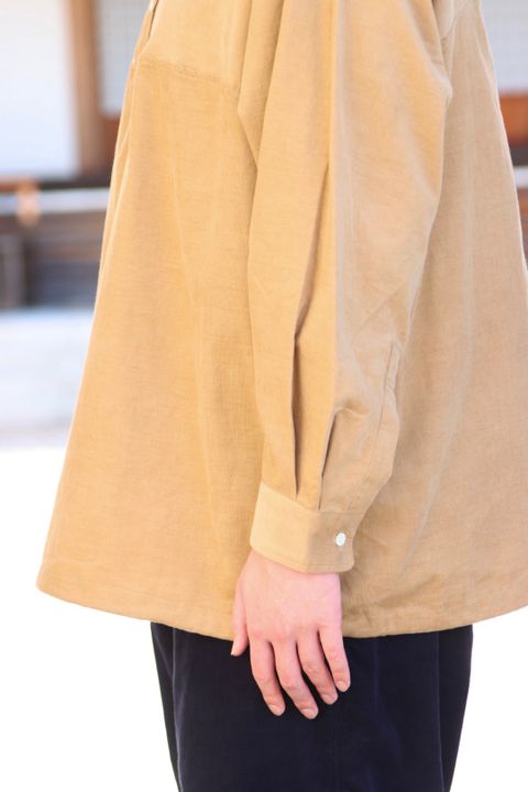 FreshService CORDUROY ANORAK SHIRT style.2022.11.6