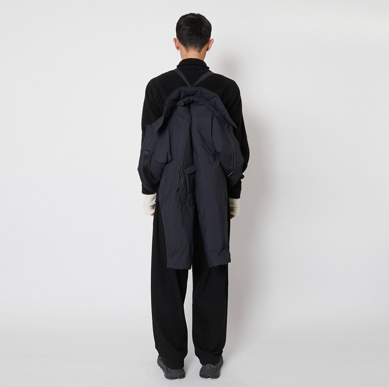 プロダクトトゥエルブ Primaloft Puffer Jacket (25AW-PBL01)BLACK