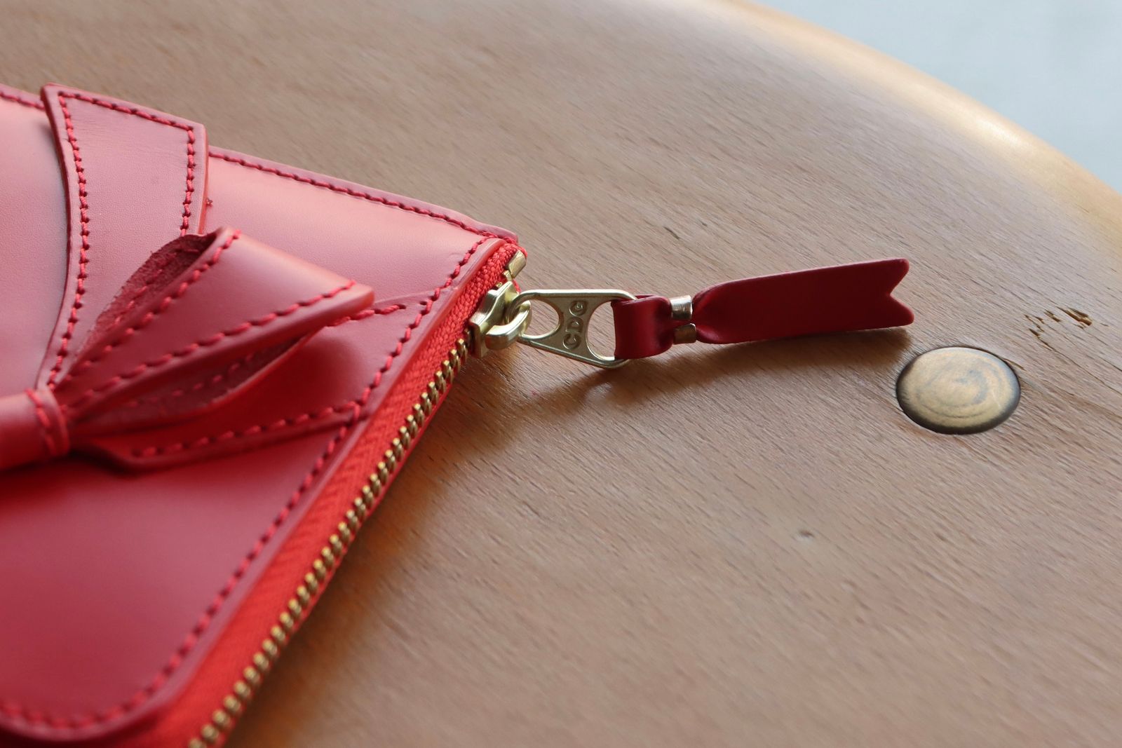 Wallet COMME des GARCONS - コムデギャルソン 財布 Big Bow Zip