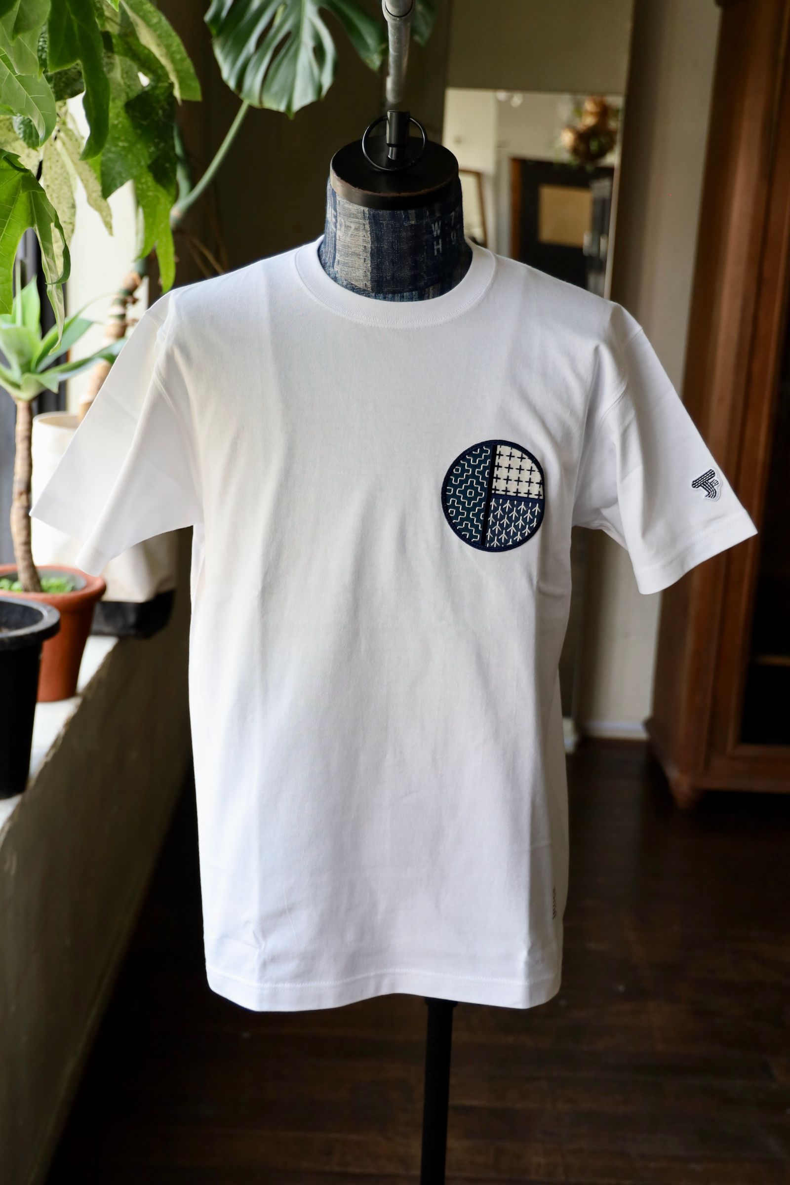 FDMTL ファンダメンタル 半袖Tシャツ ORIGAMI INDIGO FDMTL ファンダメンタル 半袖Tシャツ ORIGAMI INDIGO