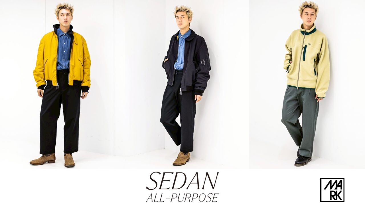 SEDAN ALL-PURPOSE 25AW 10月18日(土)12:00新作発売！