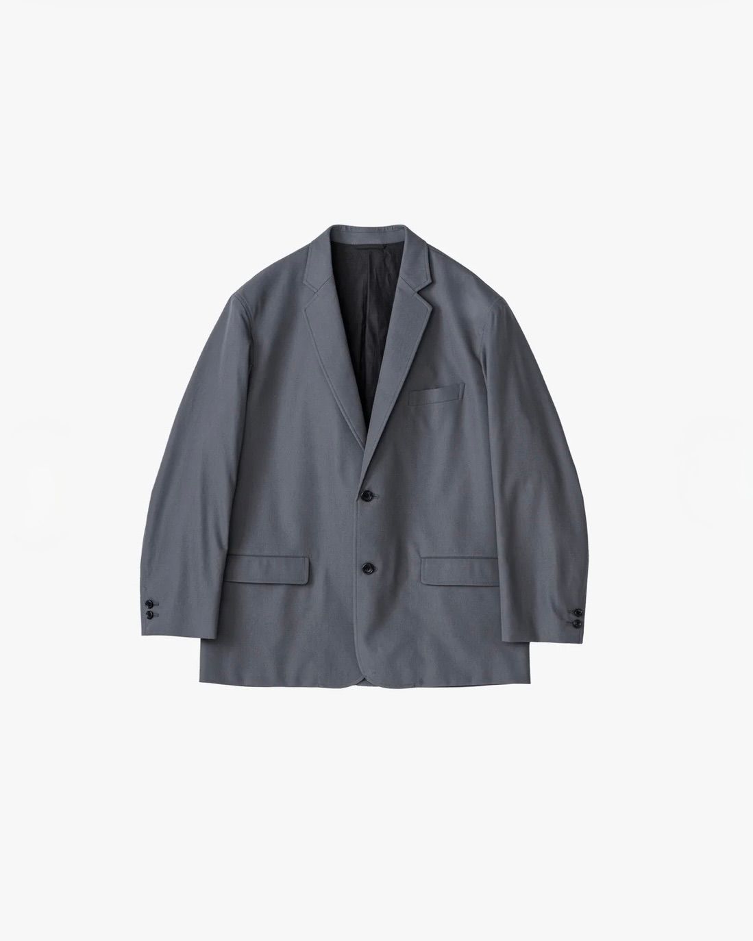 グラフペーパー 26AW Wooly Cotton Twill Single Jacket(GM263-20046B)C.GRAY☆8月1日(土)発売！