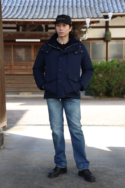 Comme des Garcons Homme 新作 綿ナイロンウェザーブルゾン style.2020.11.22.