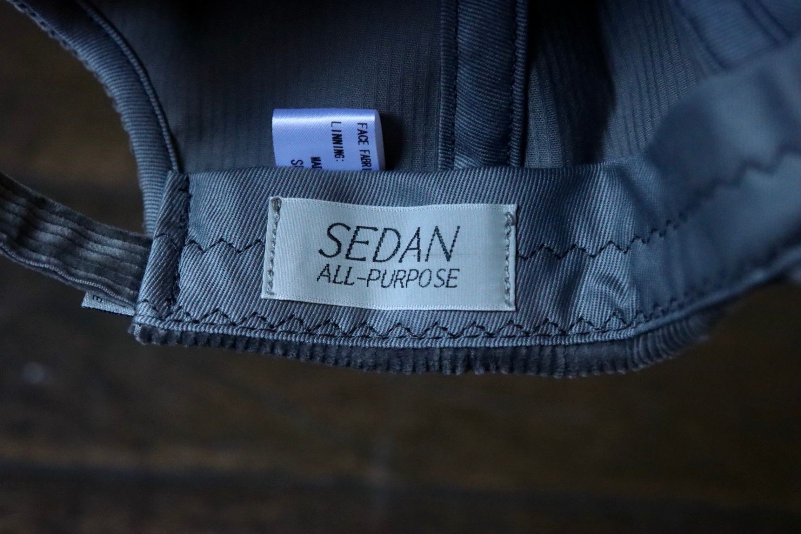 セダンオールパーパスFW23 OG Logo Corduroy BB Cap(SD23F-CP04)Grey