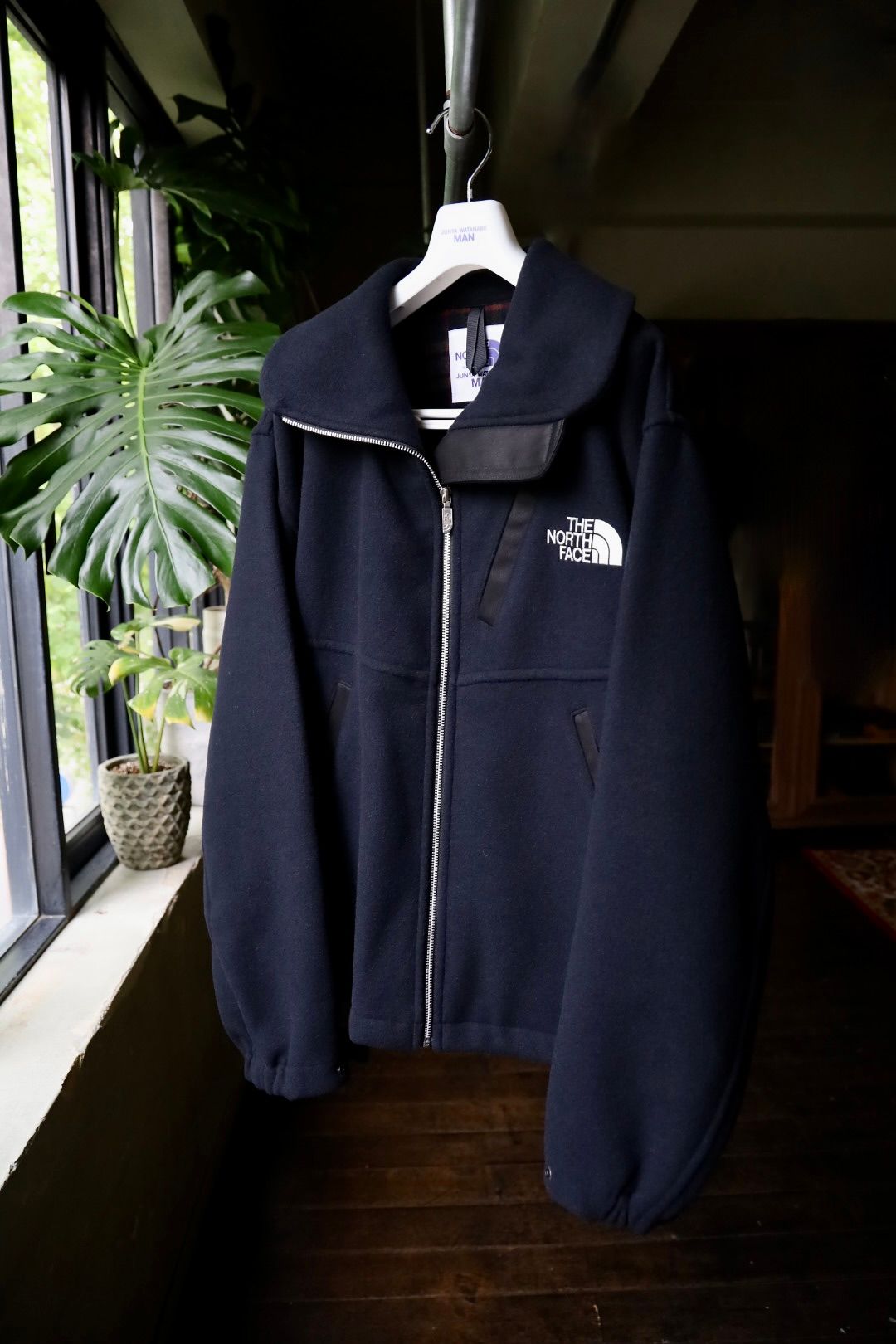 eYe JUNYA WATANABE MAN - アイジュンヤワタナベマン THE NORTH FACE ウールメルトンジャケット(WN-J917-100)NAVY  | mark