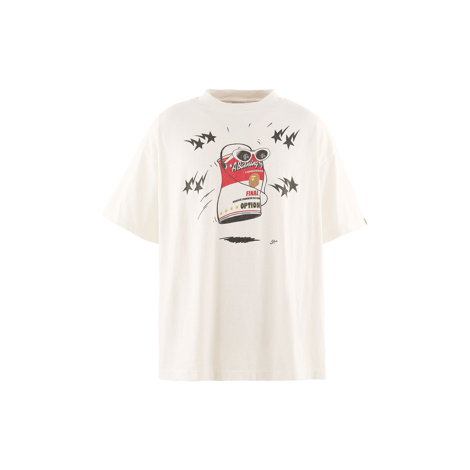 セントマイケル 26AW BAPE_SS T-SHIRT/JUMP(SM-MK1-0000-C34)WHITE☆8月22日(土)発売！