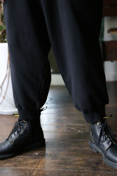 yohji yamamoto 裾リブパンツ(HX-T10-074) style.2021.8.24