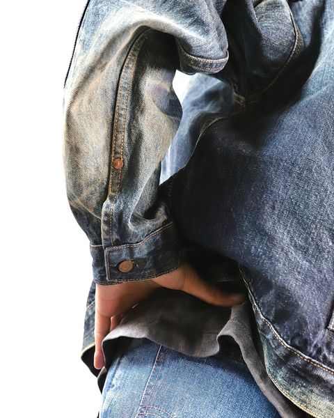 セントマイケル 24SS ベルベルジンコラボデニムジャケット FIRST DENIM JACKET style 2024.4.5