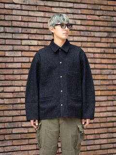 アプレッセ 2026 STYLE2 Cashmere Beach Cloth Jacket(26A AP-01-11)NAVY☆10月17日(土)新作発売！