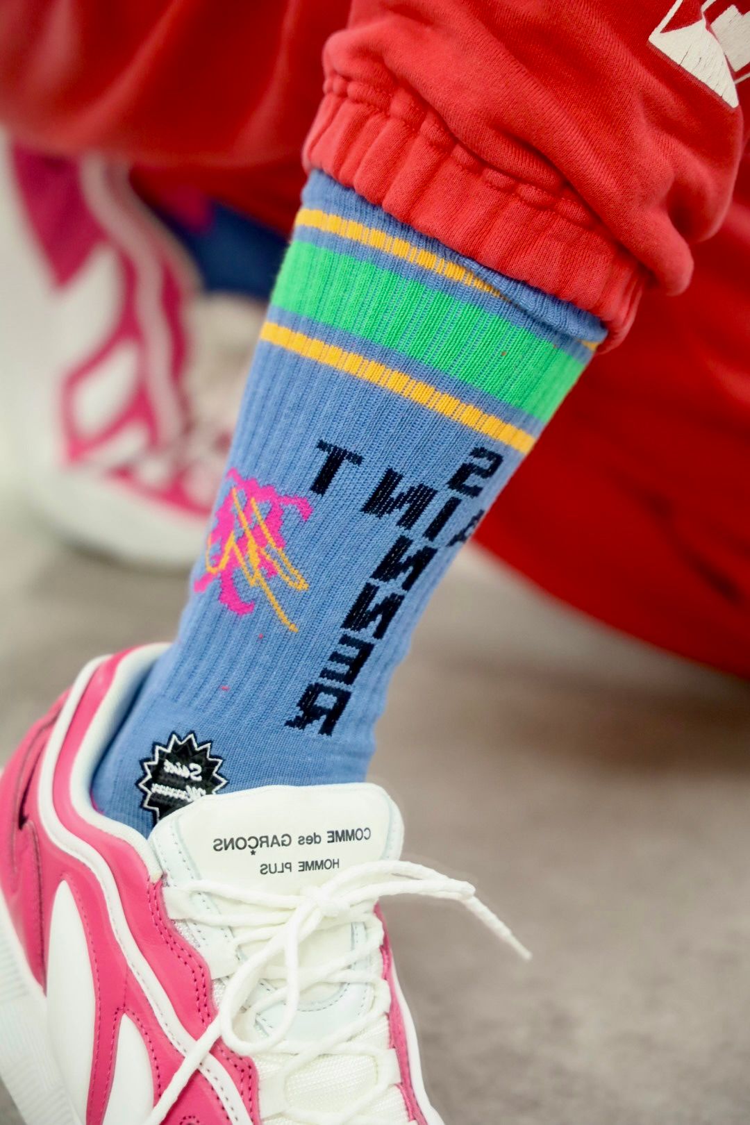 セントマイケル 26SS SW SOCKS/SAINT SW(SM-MK8-0000-C14)BLUE☆3月7日(土)発売！