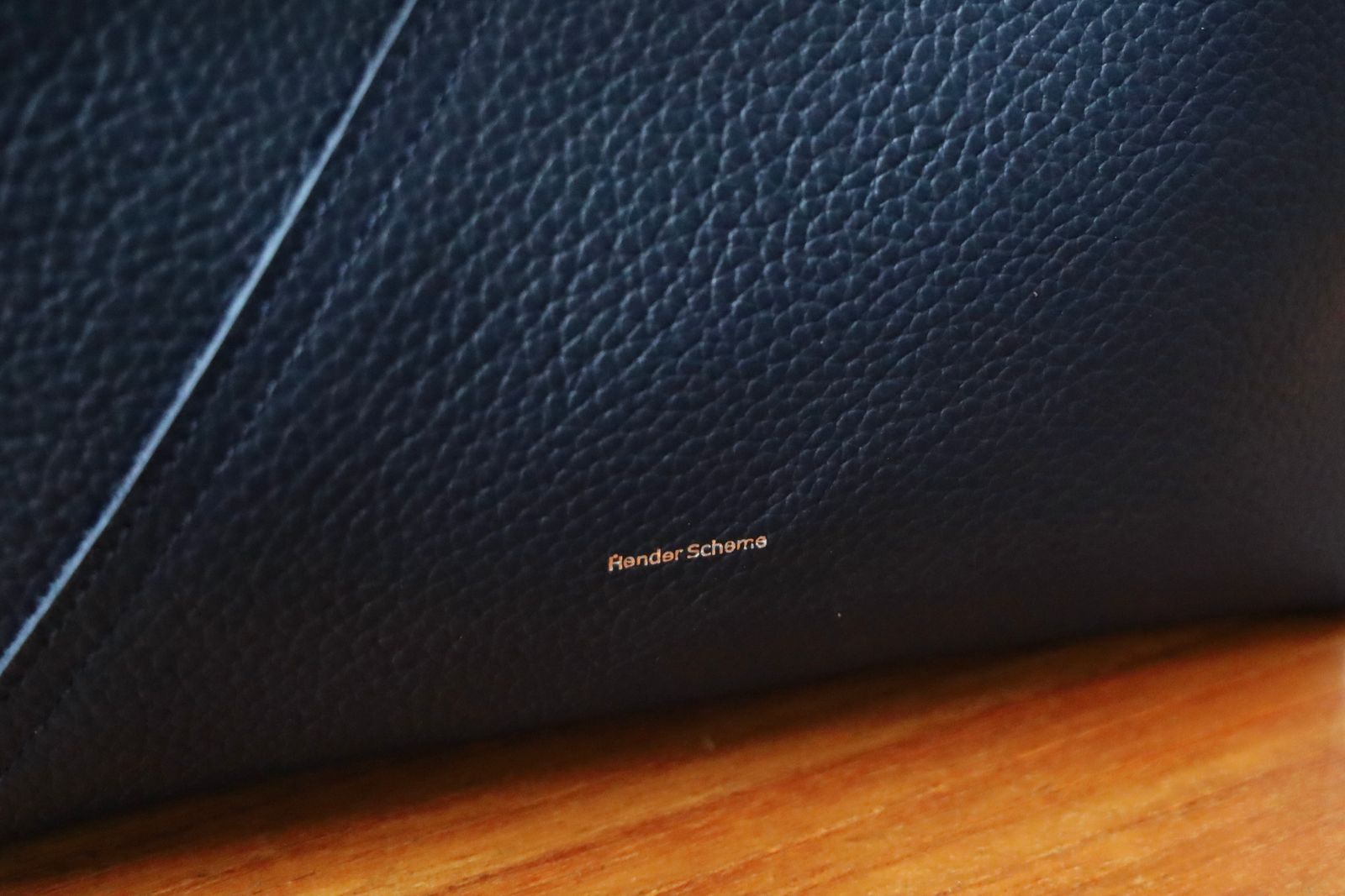 エンダースキーマ バッグ triangle bag(wt-rb-trb)navy