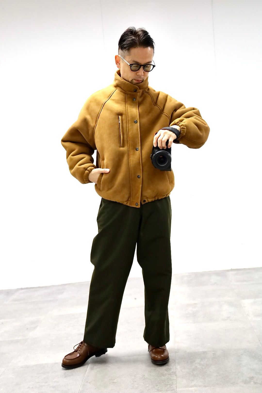 アプレッセ 2026 STYLE1 Vintage Mouton Ski Down Jacket(26SAP-01-08)CAMEL☆11月29日(土)発売！