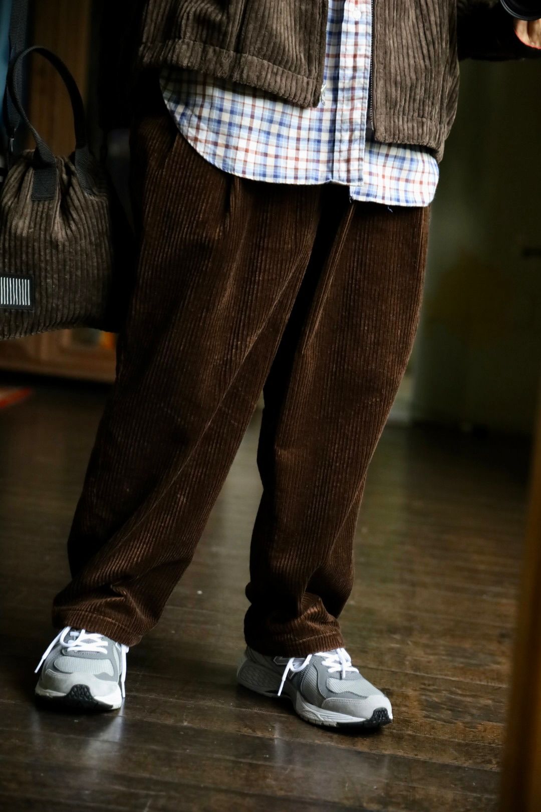S.F.C 24FW エスエフシーSFC WIDE TWO TUCK PANTS(SFCFW24P05)Brown☆10月19日(土)発売！