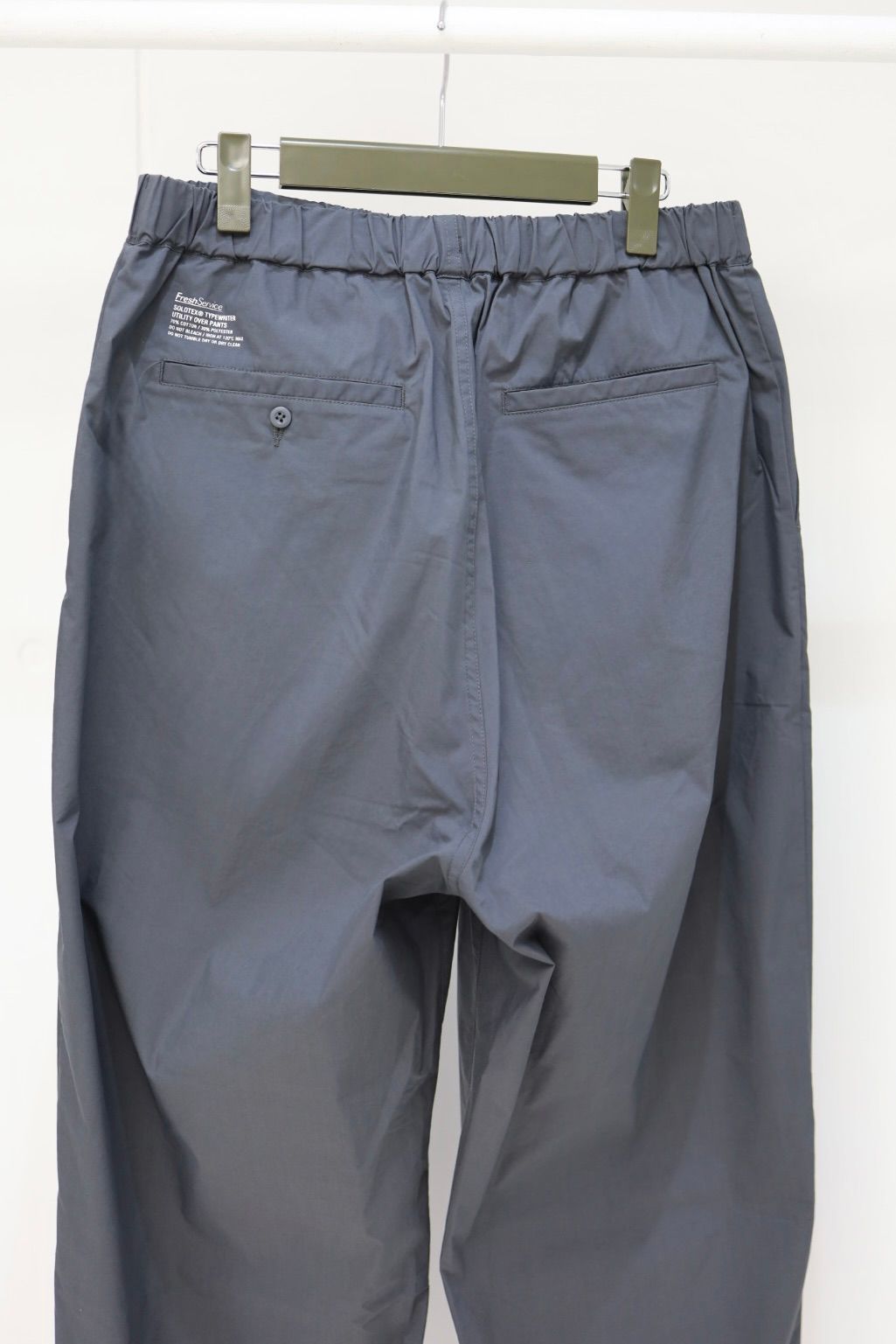 フレッシュサービス SOLOTEX® TYPEWRITER UTILITY OVER PANTS(FSC261-40204)GRAY★2月28日(土)発売