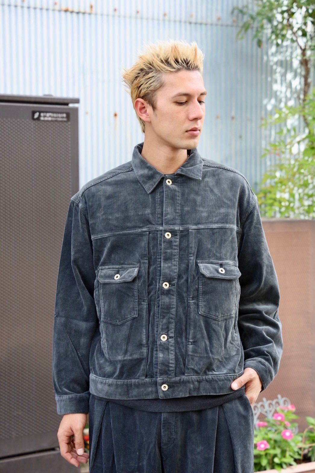 is-ness CORDUROY TRUCKER JACKET 新作発売！