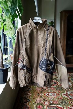 doublet ダブレット26AW TROMPE L’OEIL EMBROIDERY ANORAK (26AW37BL269)BEIGE☆8月15日(土)発売！