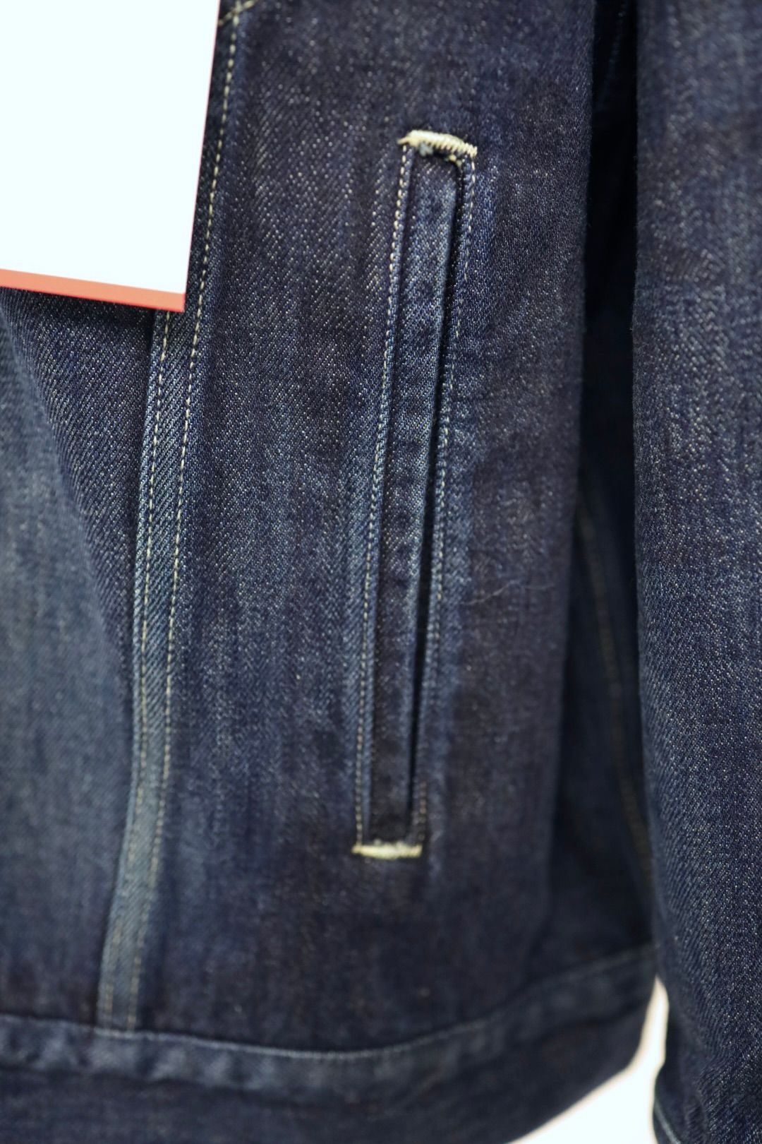 グラフペーパー Selvage Denim Trucker Jacket(GU261-20055DB)INDIGO_DARK FADE★1月24日(土)発売！