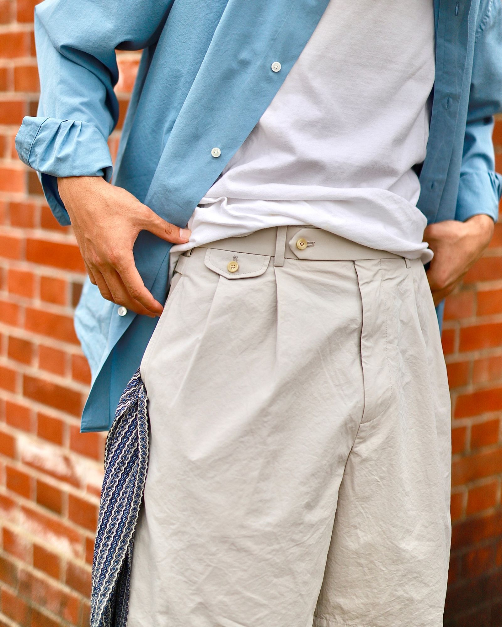 アプレッセショーツHigh Density Weather Cloth Shorts (23SAP-04-04H)ECRU