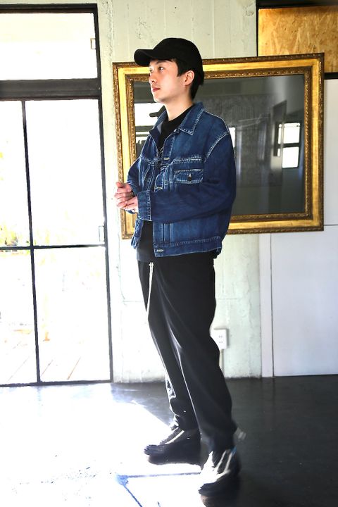 Yohji Yamamoto W-8オンスデニムジャケットスタイル.2021.1.19.
