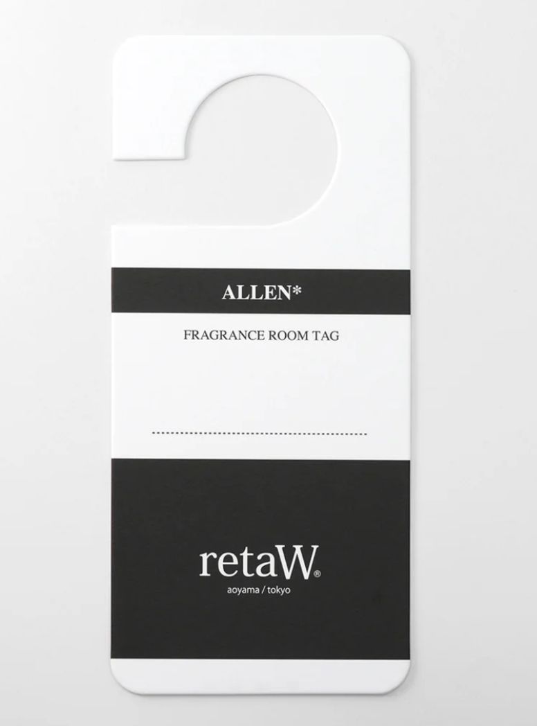 retaW リトゥ ルームタグ room tag ALLEN*
