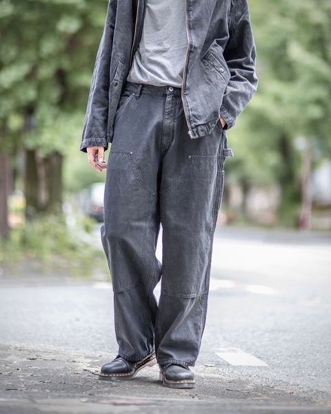 A.PRESSE Silk Hemp French Air Force Pilot Jacket&Silk Hemp Double Knee Pants style 2024.7.27日発売！
