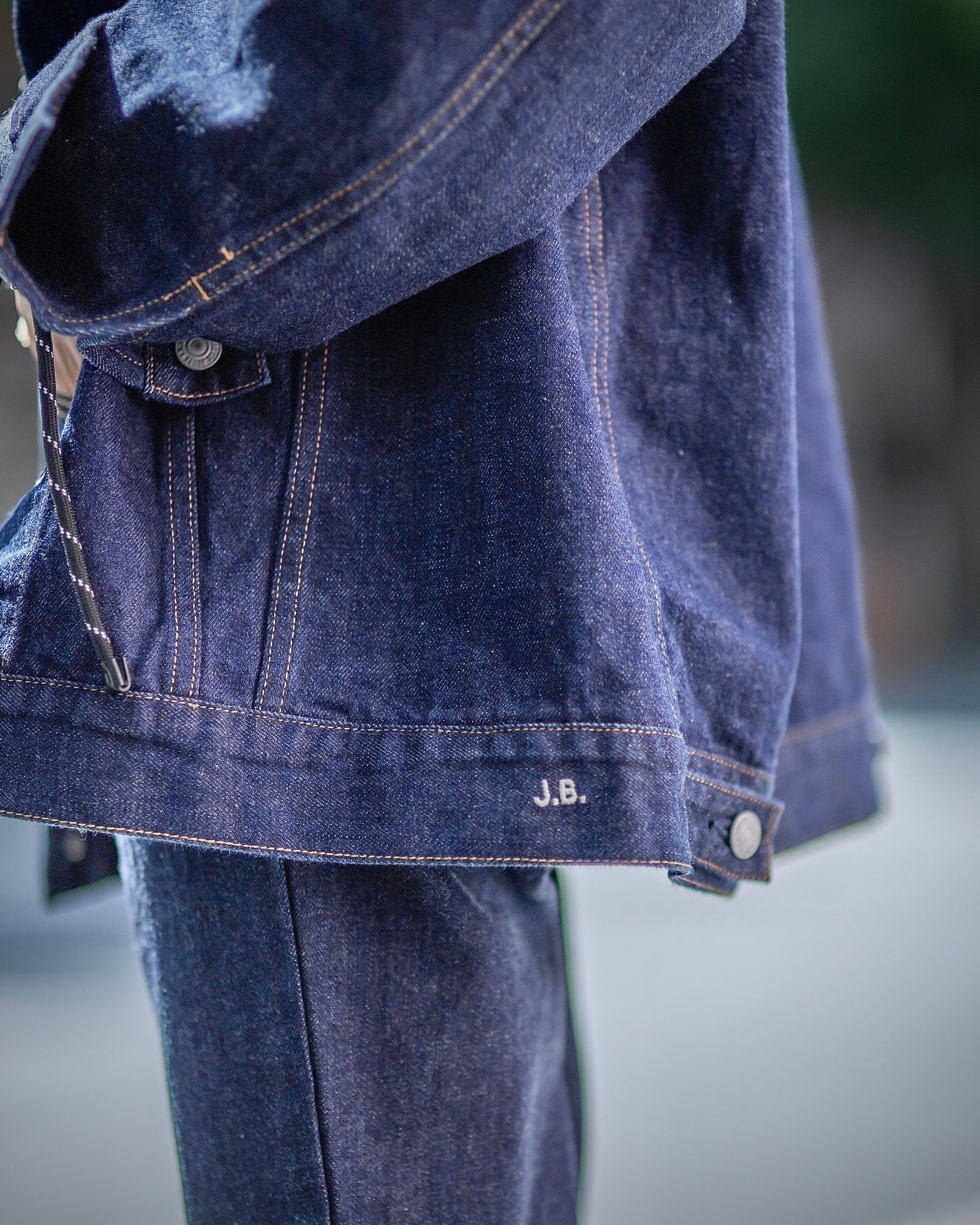 J.B.ATTIRE 24AW 新作Paris jean jacket& Rive gauche denim style.2024.7.25