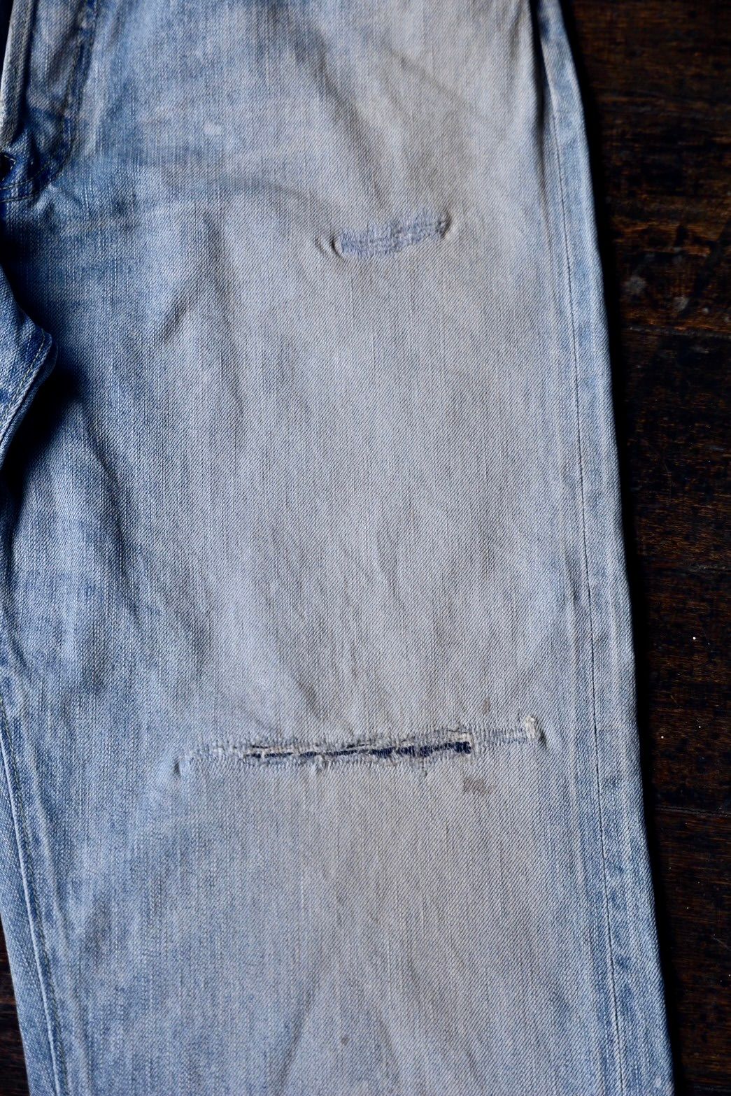 A.PRESSE - アプレッセ No.37 Washed Wide Denim Pants(25SAP-04