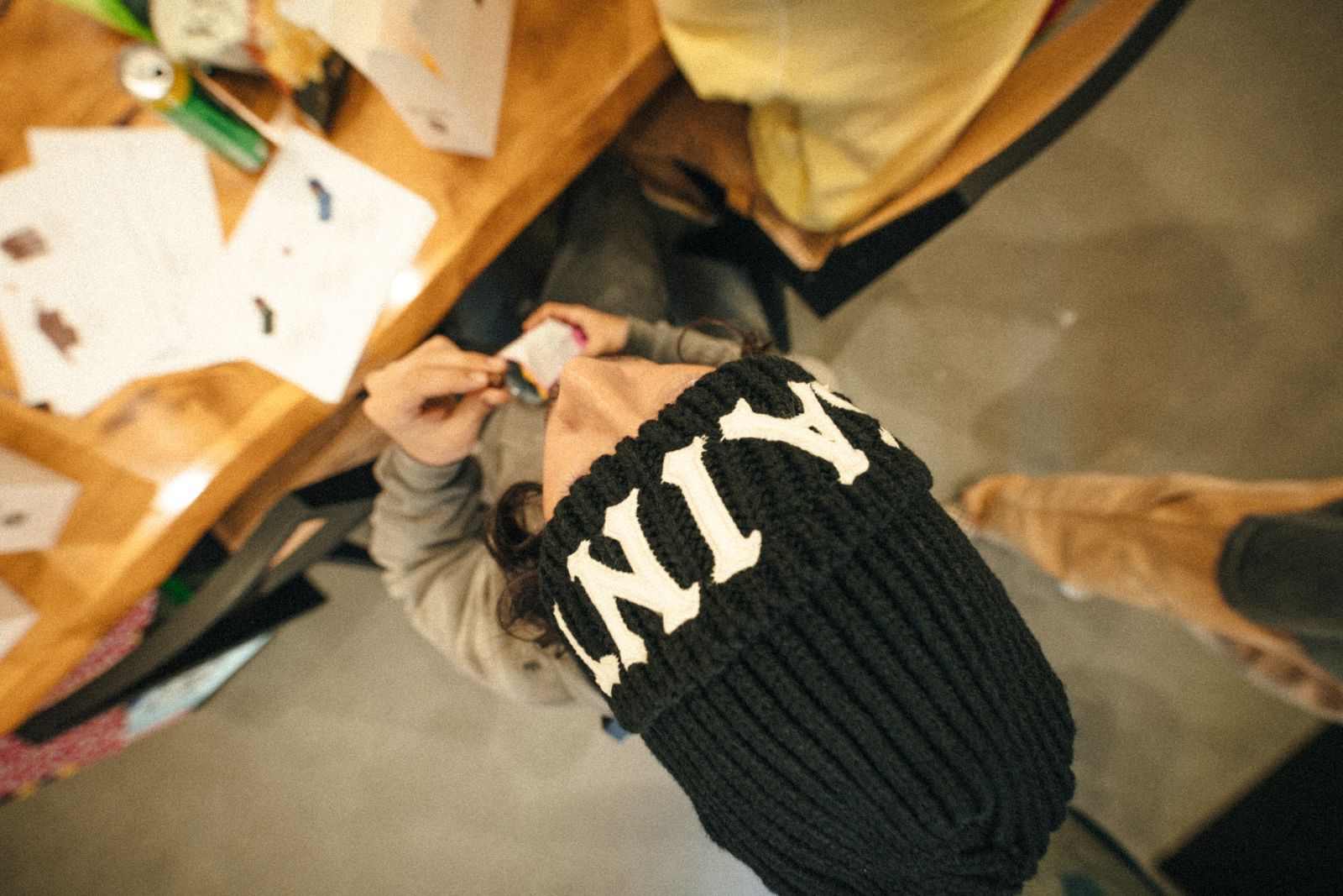 セントマイケル 26AW SAINT KNIT CAP(SM-MK1-0000-078)BLACK☆10月10日(土)発売！