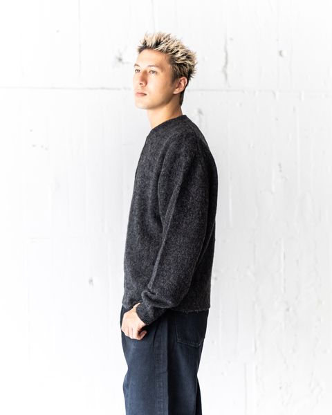 A.PRESSE Cashmere Middle Gauge Henley Neck Sweater 8月9日(土)新作発売！