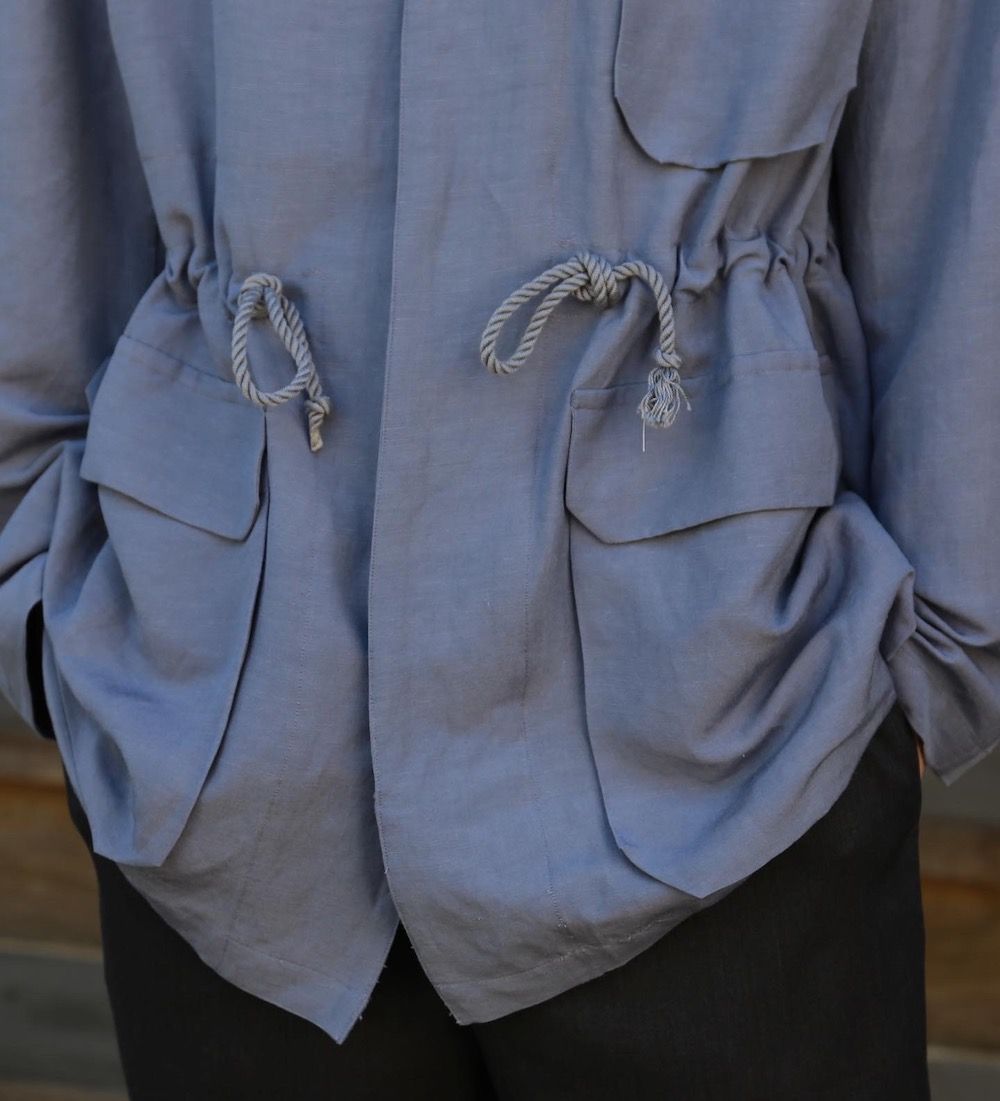 YOKE LOOSE SAFARI JACKET(YK21SS0202J) style. 2021.04.26.