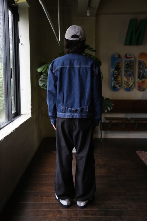 CIOTA 本藍スビンコットン13.5ozデニムGジャン(JKLM-101M-NIDBL-D) style. 2021.08.18.