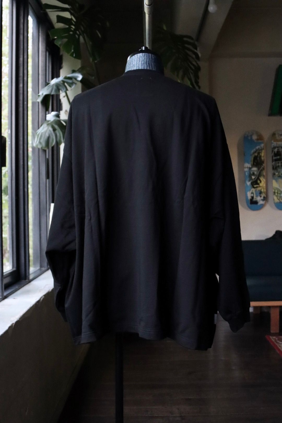 S.F.C 23FW BIG MAX LS TEE(SFCFW23CS13)Black