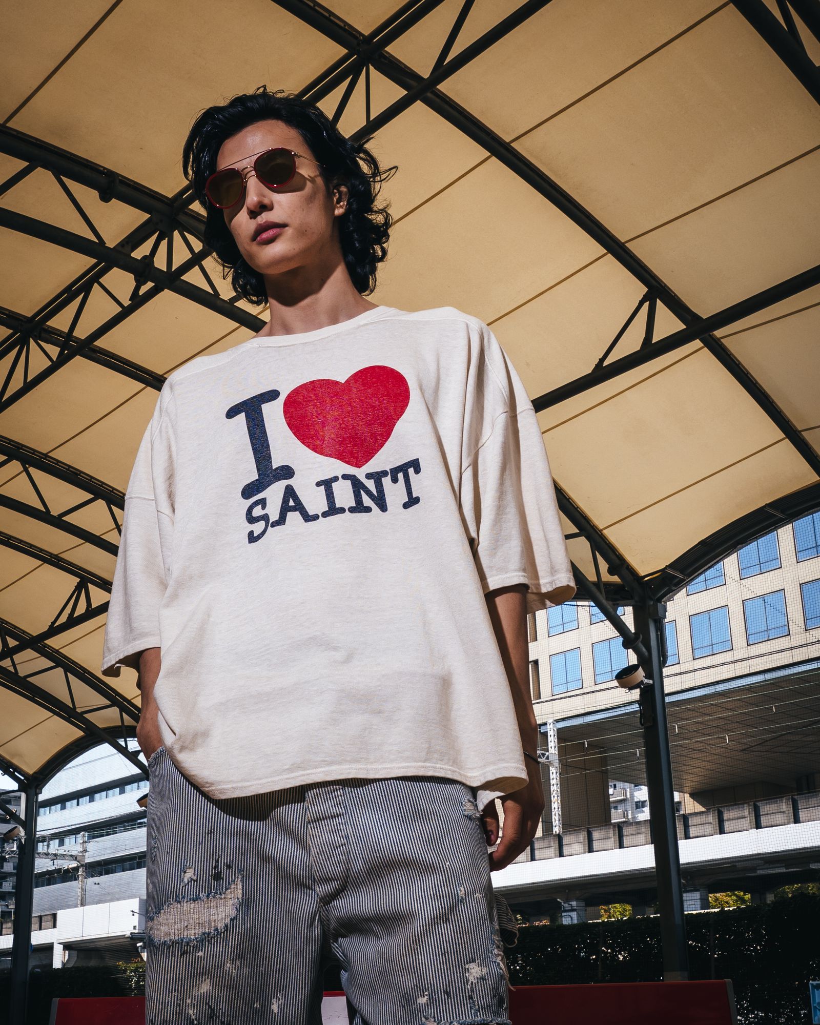 セントマイケル 26SS FOOT BALL SS T-SHIRT(SM-MK8-0000-025)WHITE☆4月11日(土)発売！