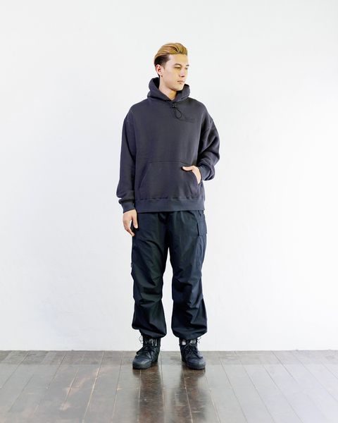 SEDAN ALL-PURPOSE OG Logo Elastic Cord Hoodie セットアップスタイル