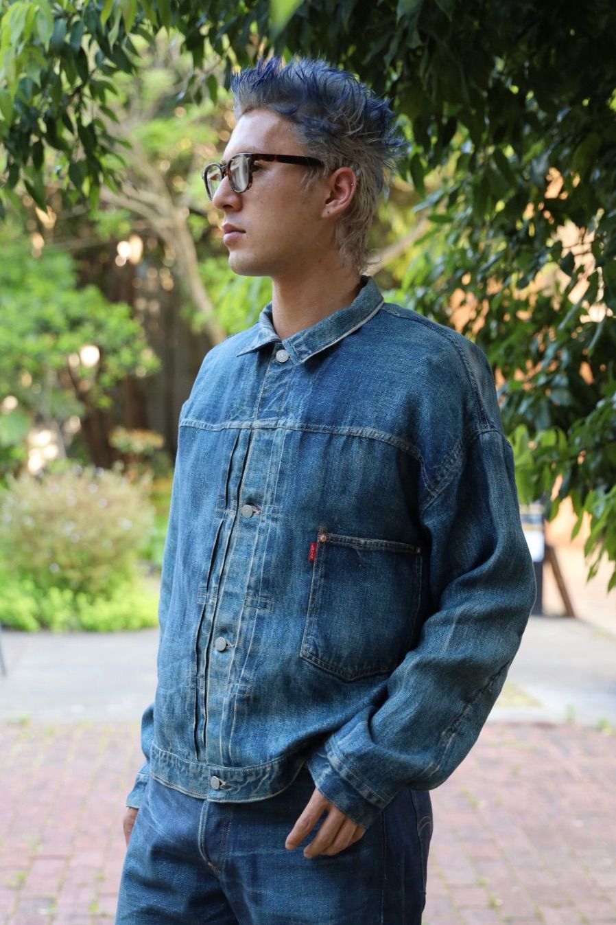 eYe JUNYA WATANABE MAN Levi's×BerBerJin 転写デニムプリントジャケット 5月14日(金)