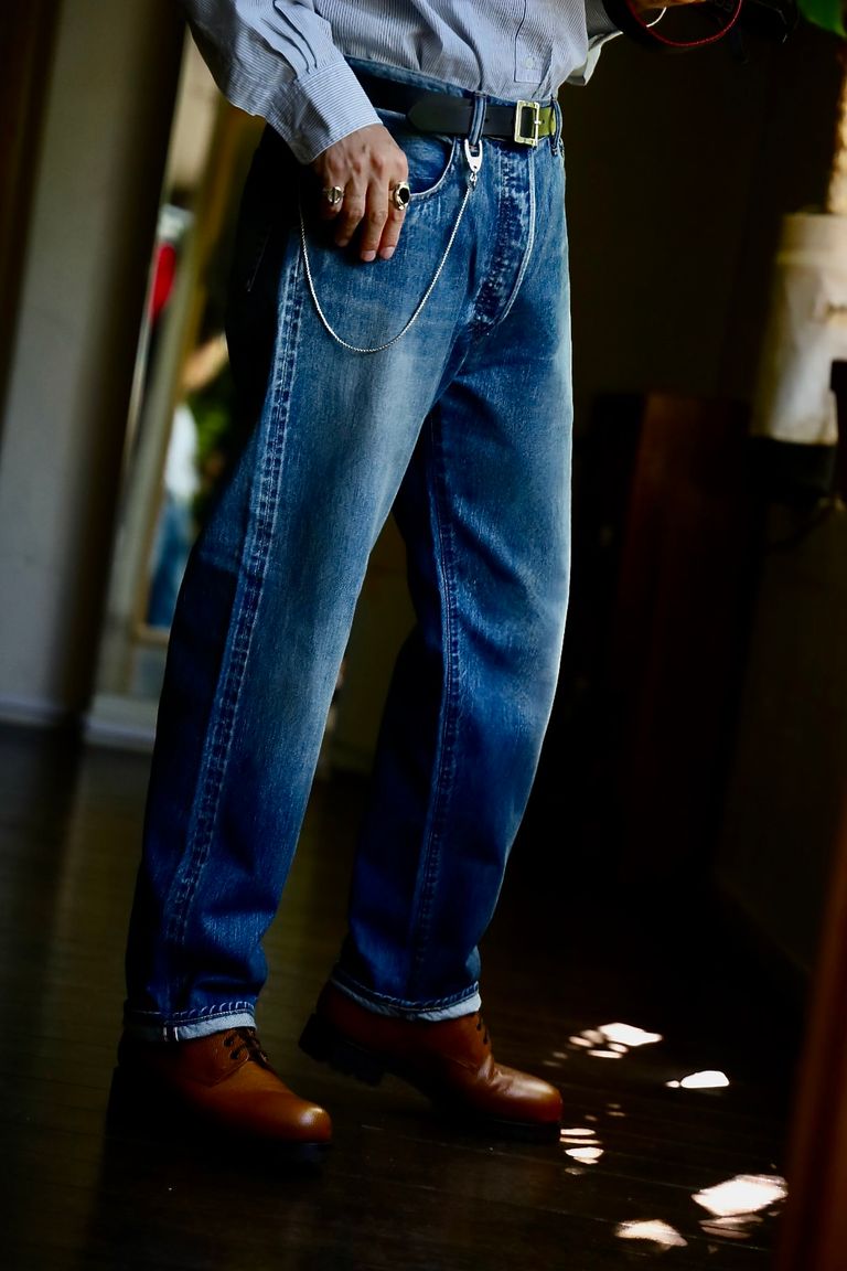 アプレッセWashed Denim Pants E - その他