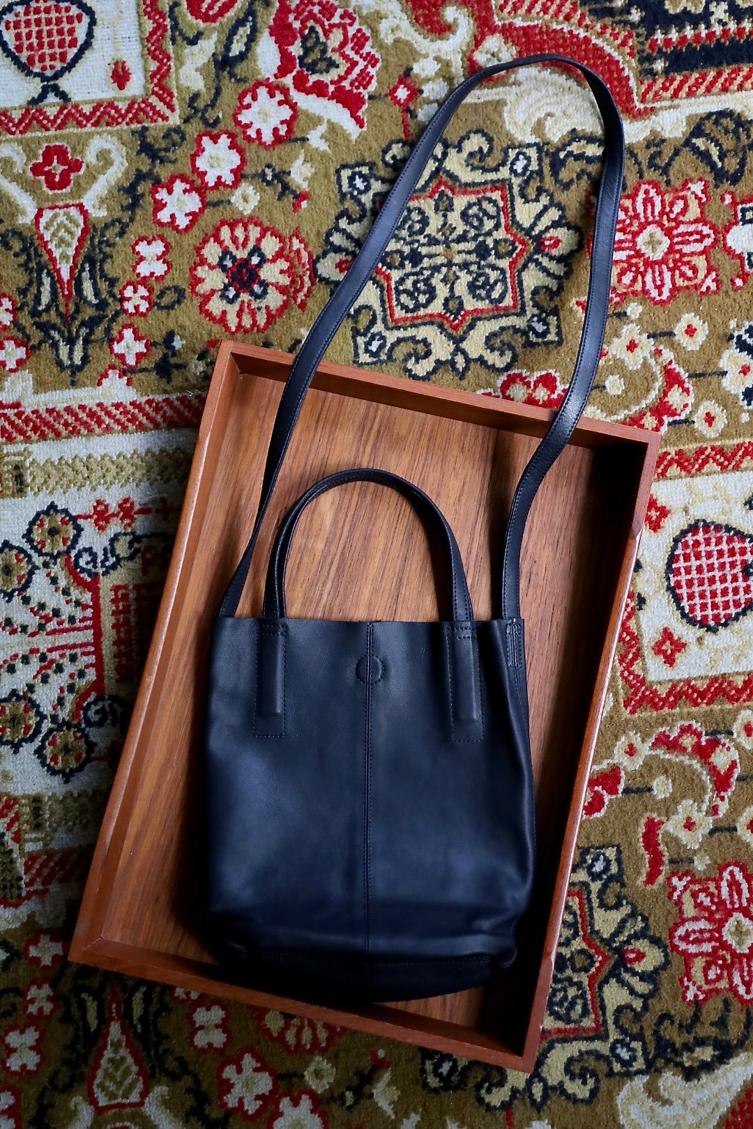 Morphee / モルフェ バッグ 2WAY SMALL TOTE（LONG）BLACK☆8月27日(木)再入荷！