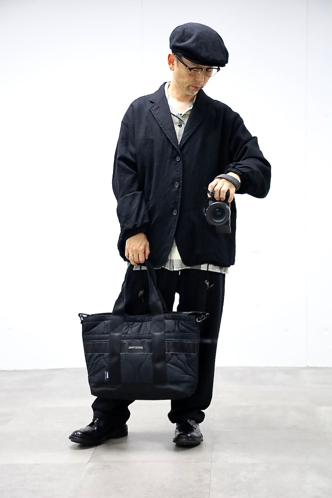 COMME des GARCONS HOMME ウールサージ製品縮絨3Bジャケット2025.10.4.