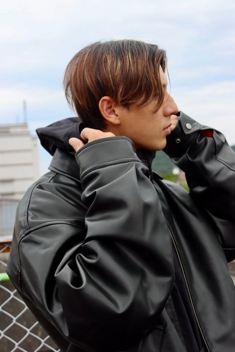 SEDAN ALL-PURPOSE セダンオールパーパス 23AW Synthetic Leather Sports Jacketスタイル