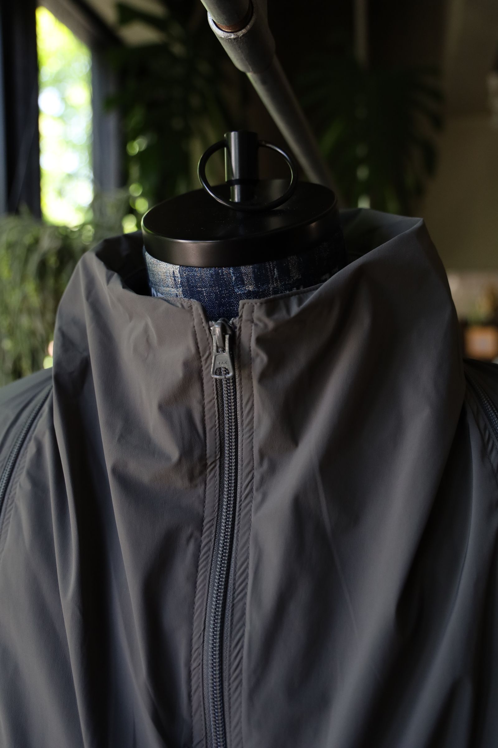 is-ness イズネス24SS TECHNICAL VENTILATION JACKET(24SS_08_1006JK04)CHARCOAL