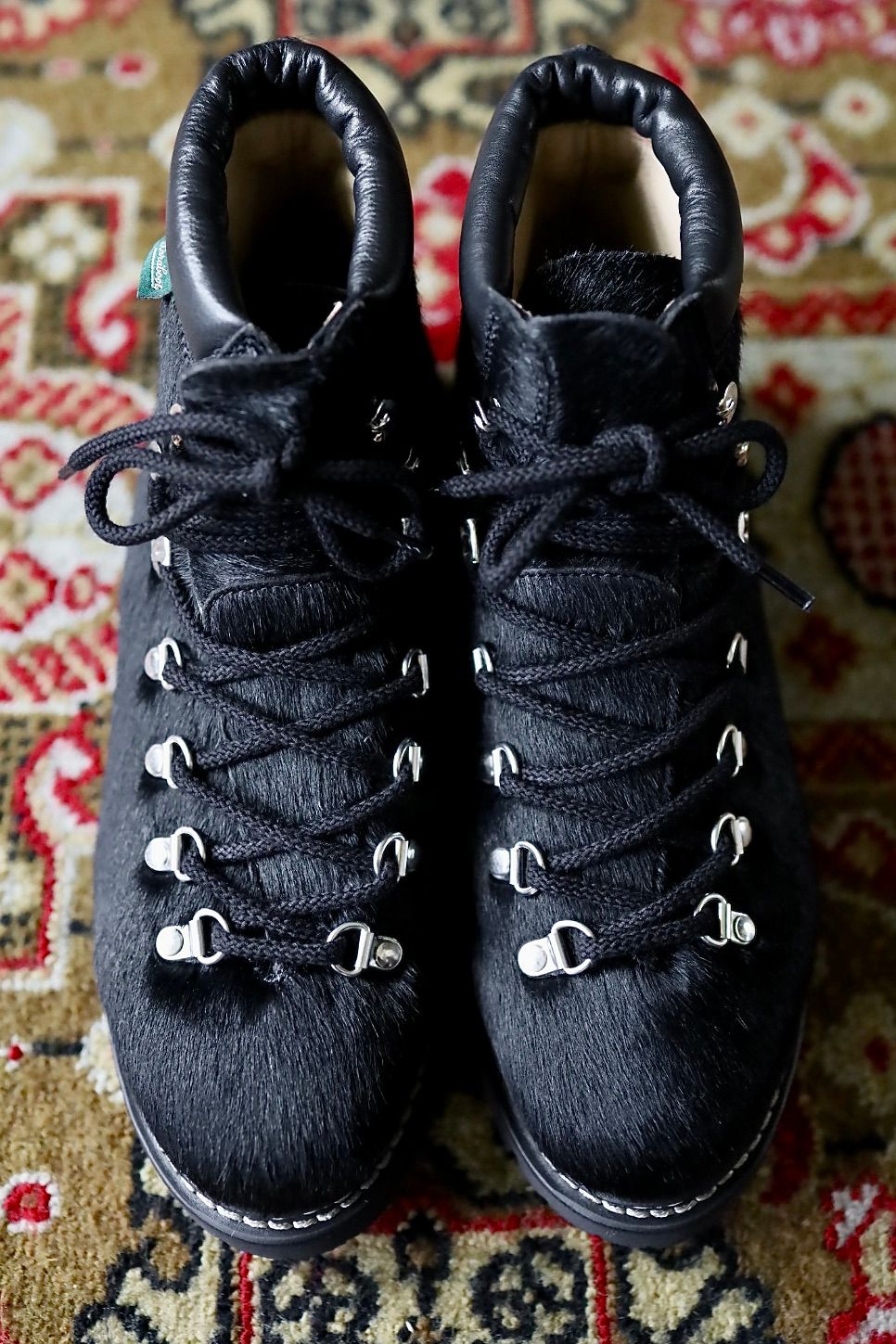 ジュンヤワタナベマン 25AW ヘアハイド PARABOOT (WP-K105-001)BLACK★新作発売!