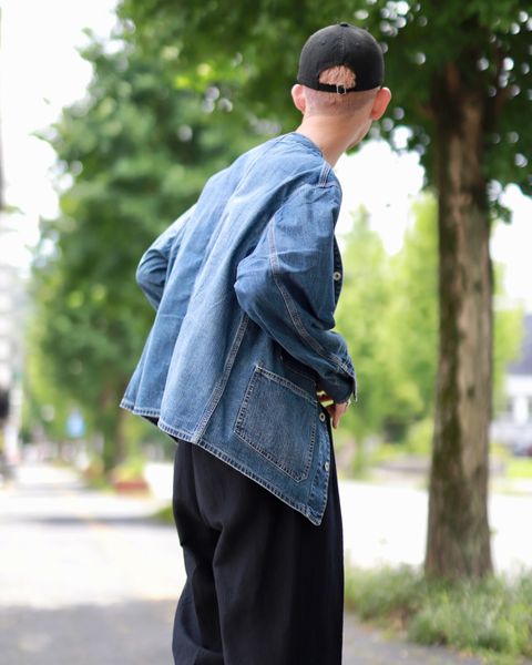 A.PRESSE アプレッセ 23AW Denim Engineer Jacketスタイル