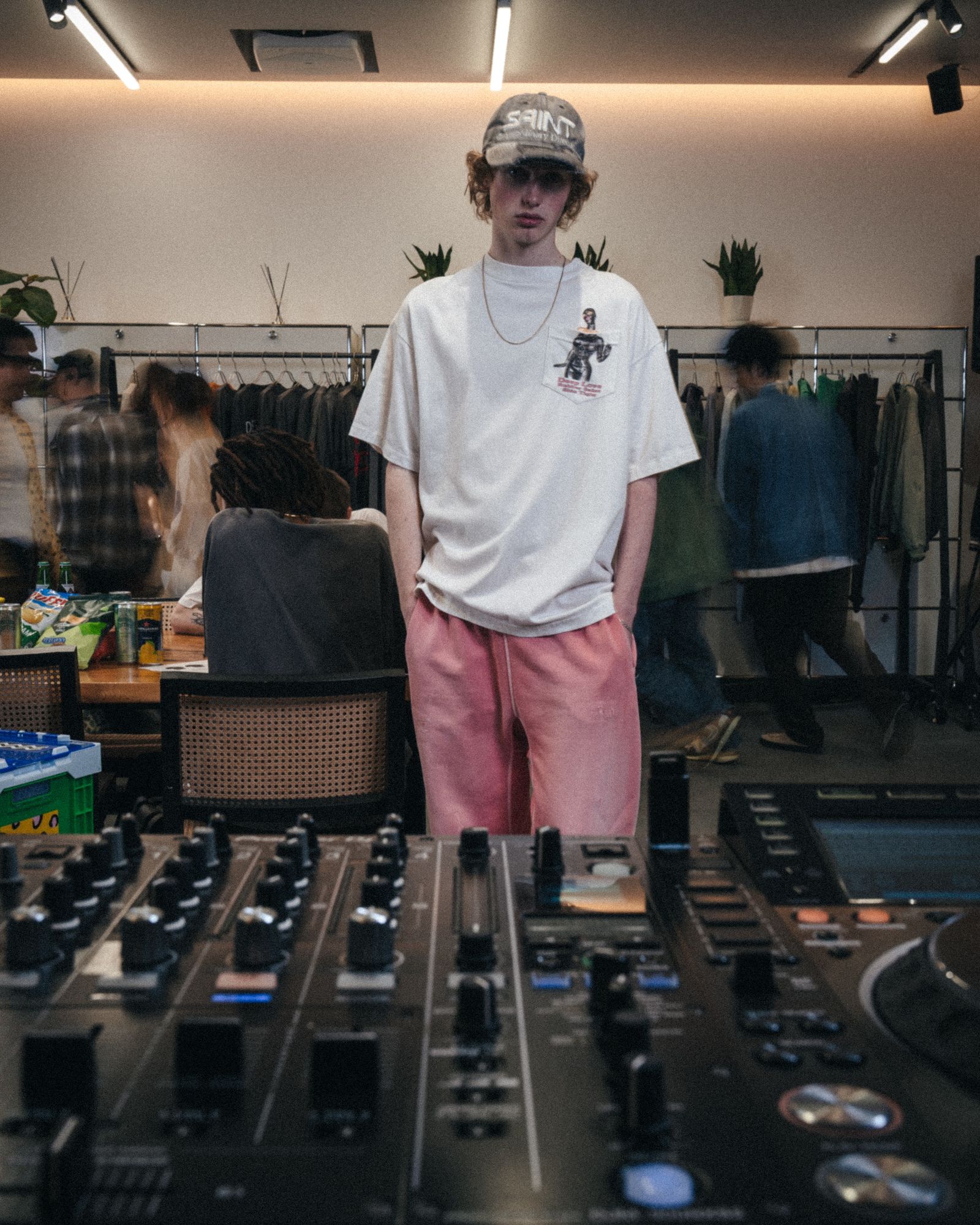 セントマイケル 26AW POCKET SS_T-SHIRT(SM-MK1-0000-013)WHITE☆9月5日(土)発売！