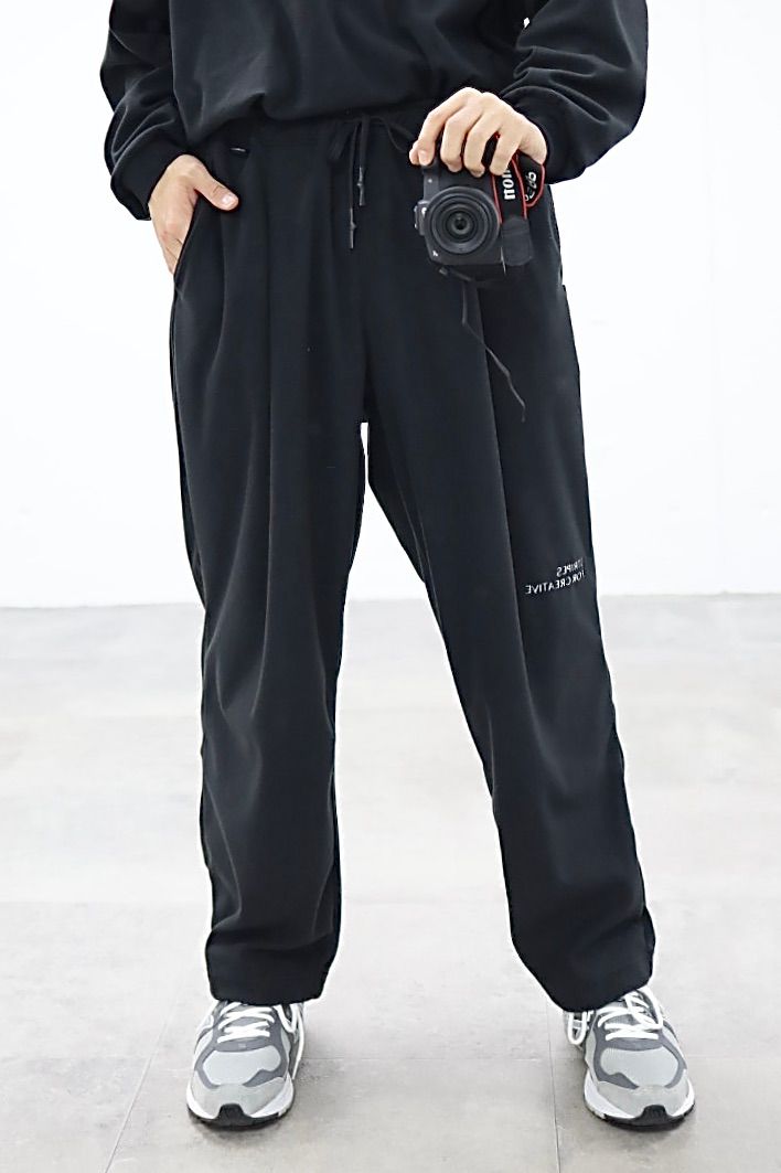 S.F.C 25FW SPOT エスエフシー FLEECE WIDE TAPERED EASY PANTS(SFCFW25P01SP)Black☆12月20日(土)発売！
