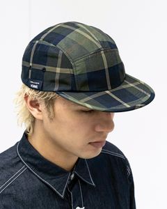 コムデギャルソンオム26SS BRIEFINGコラボ 綿エステルチェックCAP(HQ-K602-051-1)KHAKI/BROWN★4月3日(金)発売！