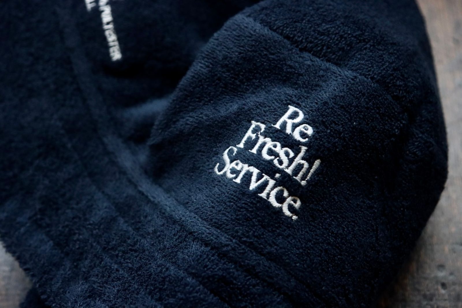 フレッシュサービスReFresh!Service. PILE SAUNA HAT(NAVY)☆再入荷しました！